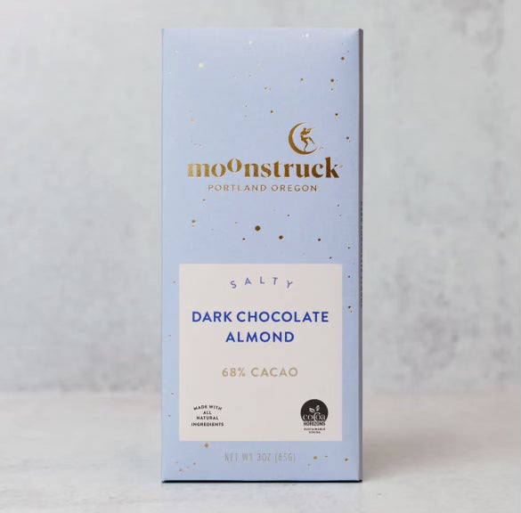 Specialty Chocolate Bar Dark Chocolate Almond