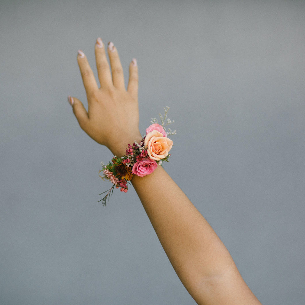 Globe Flower Ring Pink | Sophie Joanne