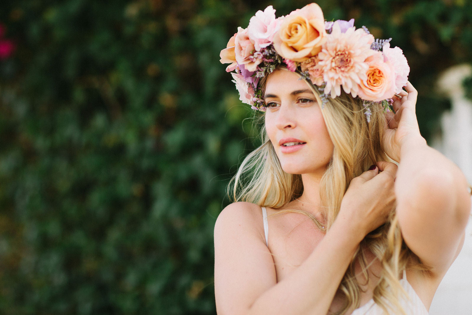 Fresh Flower Crown | Accessory | Same-Day Delivery Head Piece